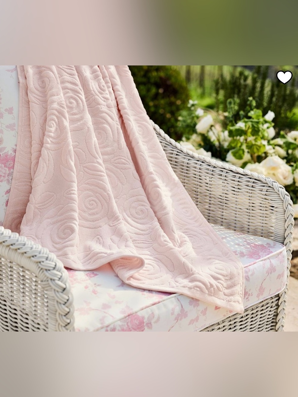 NEW LoveShackFancy x Pottery Barn Beach Towel | Color: Pink